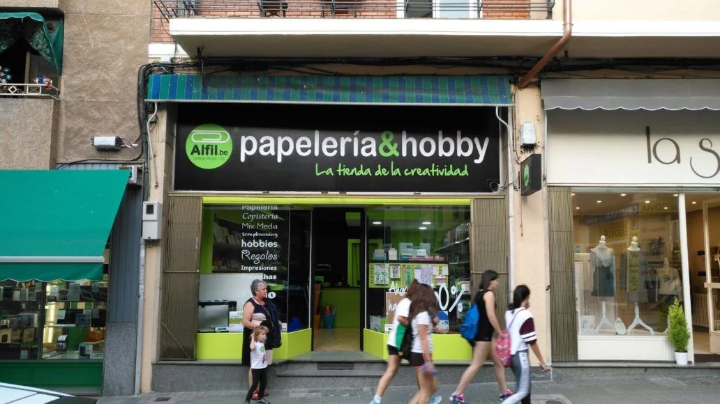 Nueva Papelería en Segovia de la franquicia Alfil.be