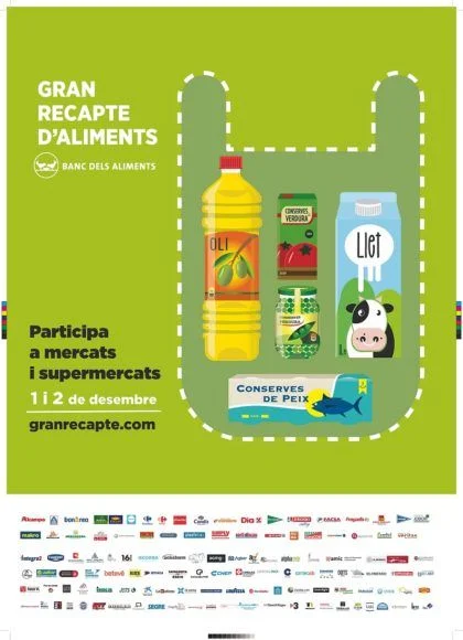 Caprabo, en todas las ediciones de la Gran Recogida de Alimentos