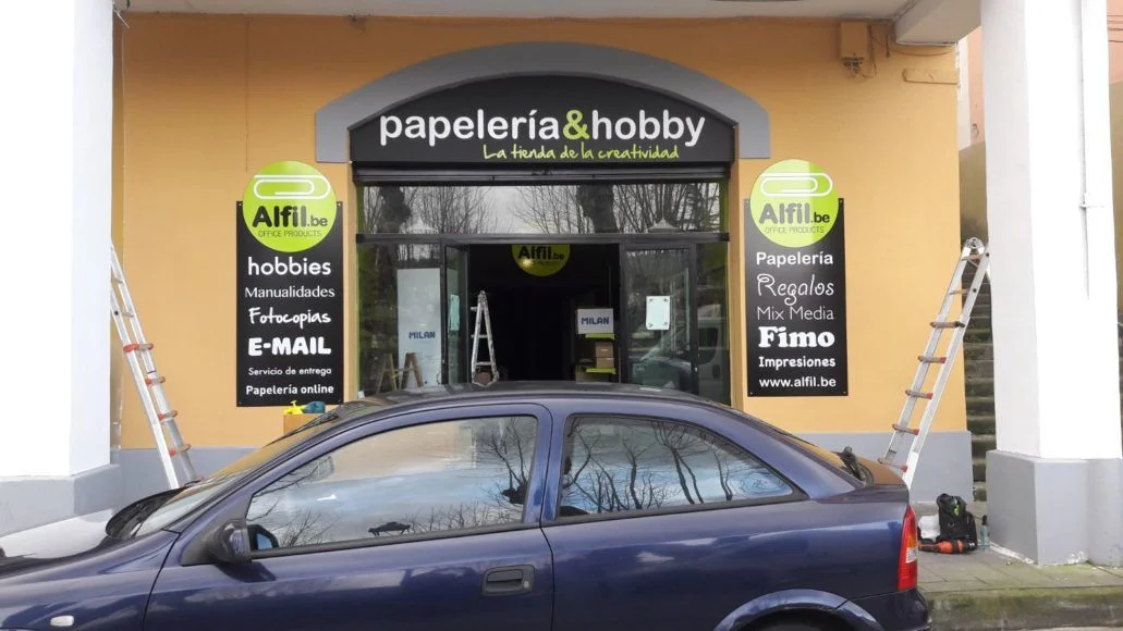 Nueva papelería en Pontedeume de la franquicia Alfil