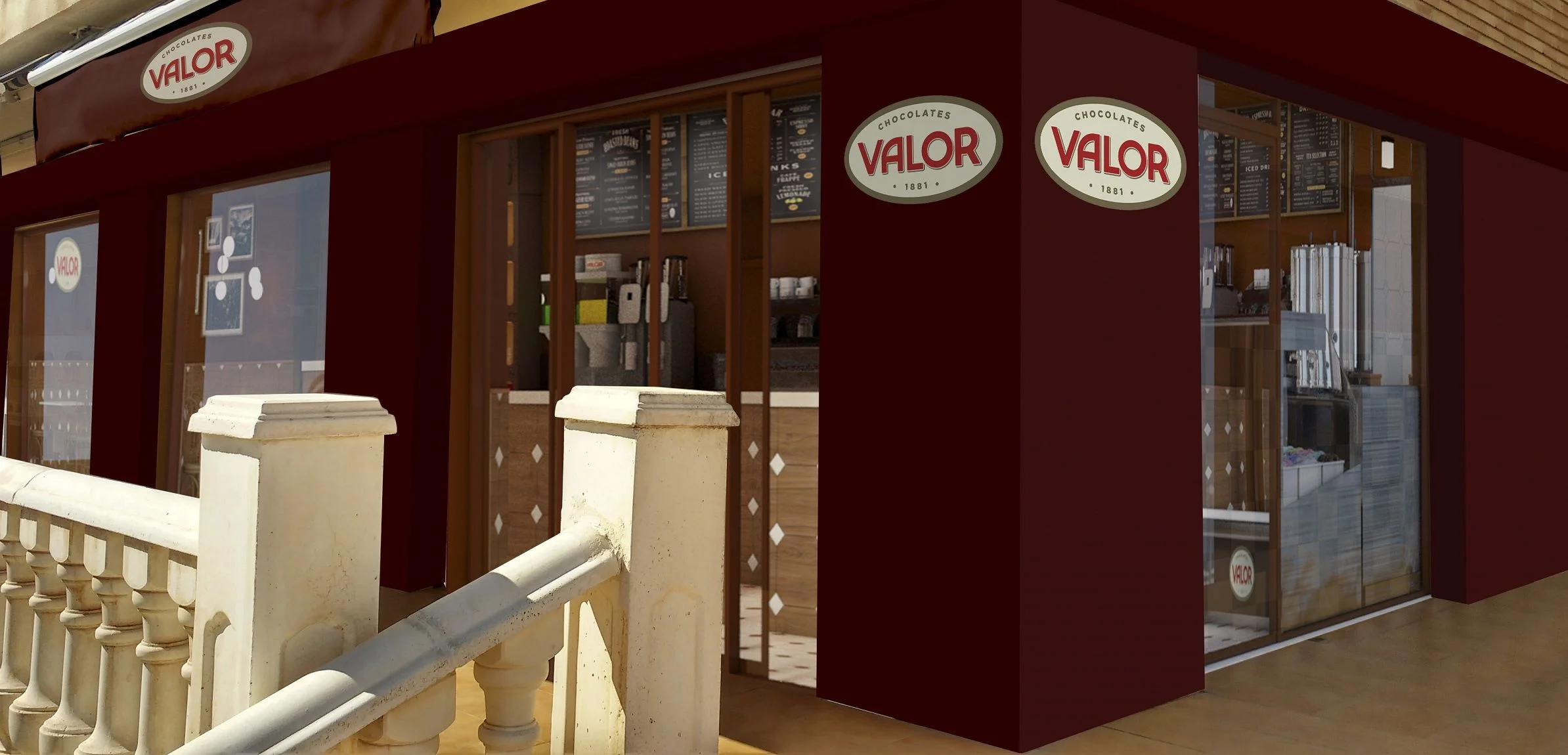 Valor inaugura nueva chocolatería en la playa alicantina de San Juan