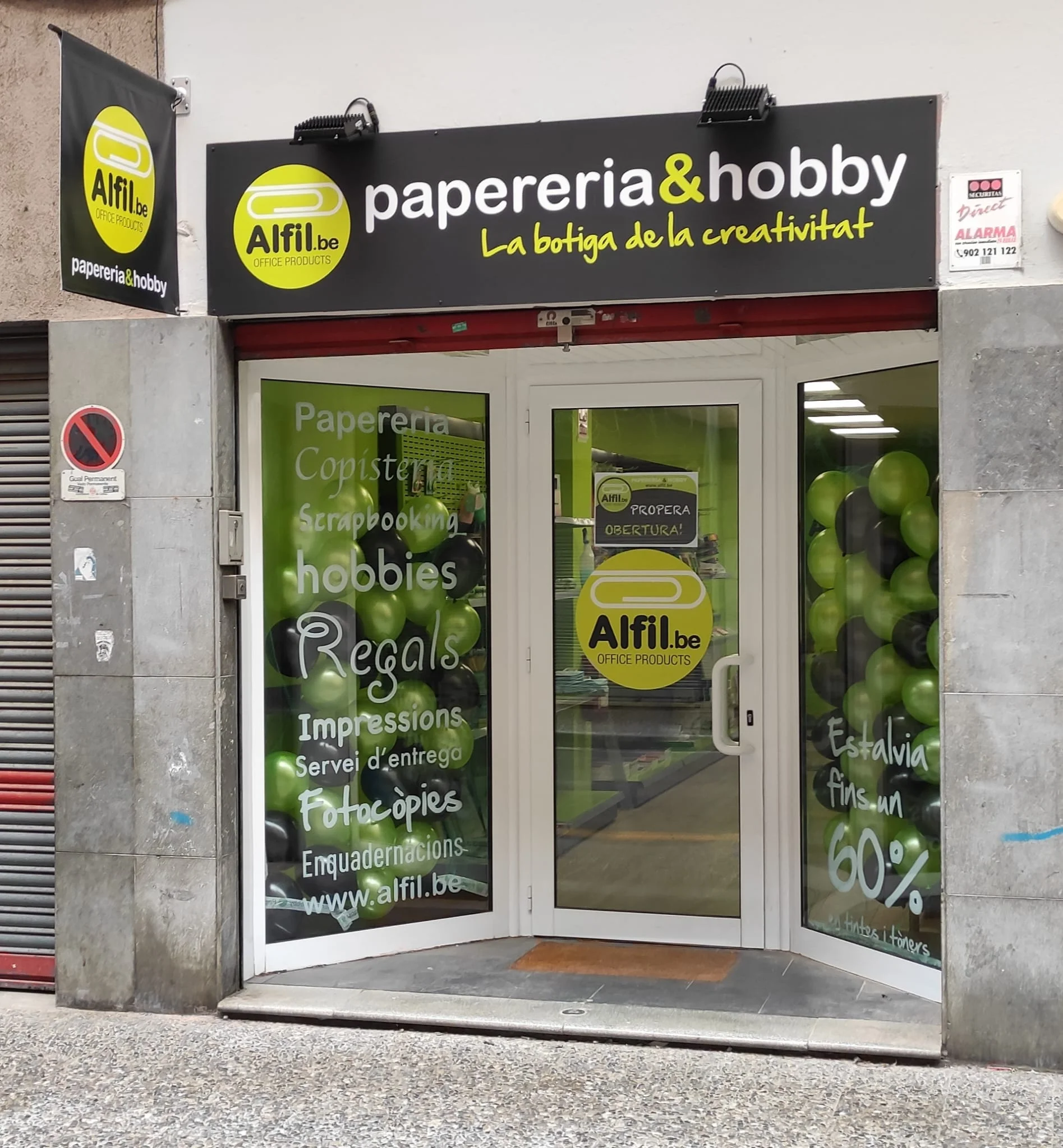 Nueva Papelería en Girona de la Franquicia Alfil.be sl