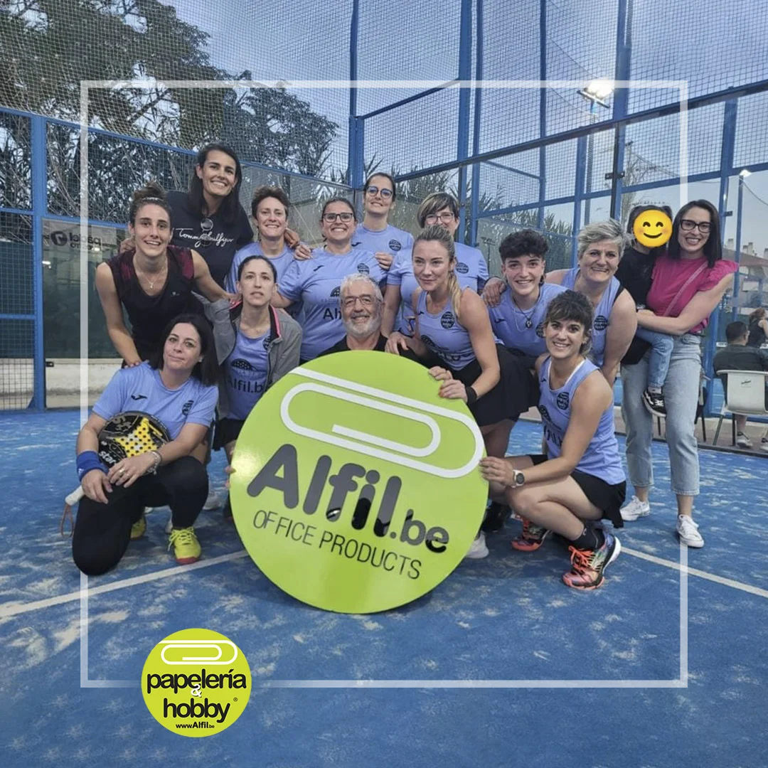 ¡El equipo de Pádel femenino de Alfil.be campeón de Murcia!