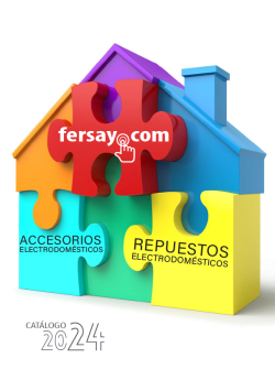 Nuevo catálogo Fersay de productos de rotación